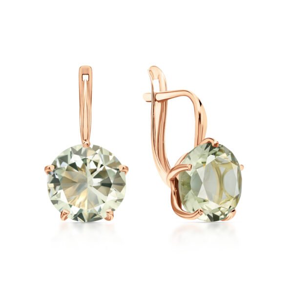 Ametist earrings